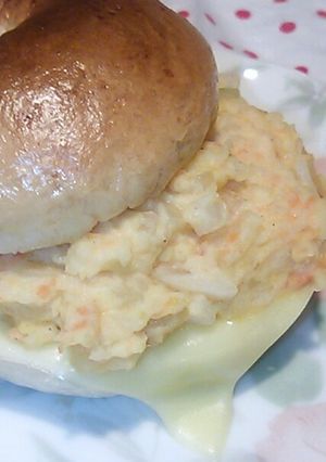 ポテトサラダなベーグルサンド♡-レシピのメイン写真