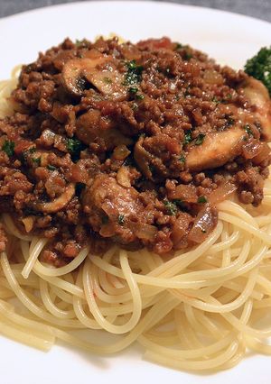 簡単☆シンプル♪ミートソーススパゲッティ-レシピのメイン写真