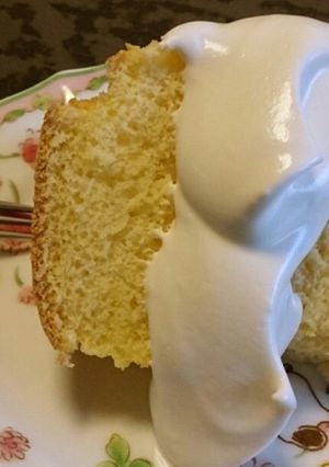小麦なし！米粉のふわふわシフォンケーキ-レシピのメイン写真