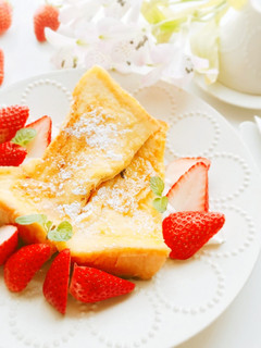 カフェの味♡ふ~んわりフレンチトースト-レシピのメイン写真
