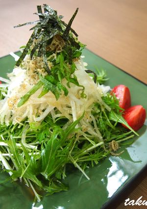 かりかり雑魚と大根サラダ-レシピのメイン写真