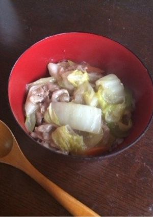 豚バラ塩麹あんかけ-レシピのメイン写真