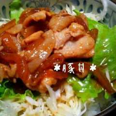 ＊豚丼＊-レシピのメイン写真