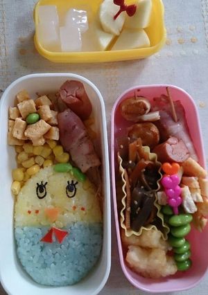ふなっしー ♪キャラ弁(*´∀`)♪-レシピのメイン写真