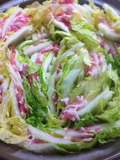 今夜は、小栗旬!(白菜と豚バラ鍋)-レシピのメイン写真