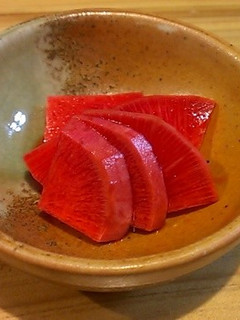 食事療法!!紫大根の甘酢漬-レシピのメイン写真