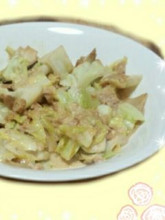 ツナとキャベツのオイマヨ炒め-レシピのメイン写真