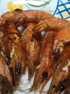 有頭エビの鉄板焼き in上海-レシピのメイン写真