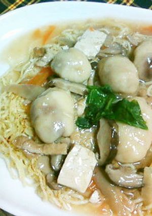 まめぶあんかけ焼きそば-レシピのメイン写真