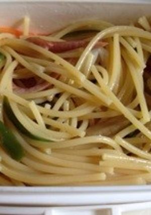 シリコンスチーマーで15分*パスタ-レシピのメイン写真