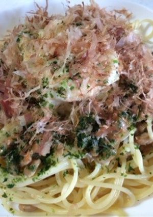 簡単！節約！ 納豆パスタ-レシピのメイン写真