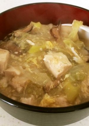 豆腐と長ネギのとろとろ丼-レシピのメイン写真