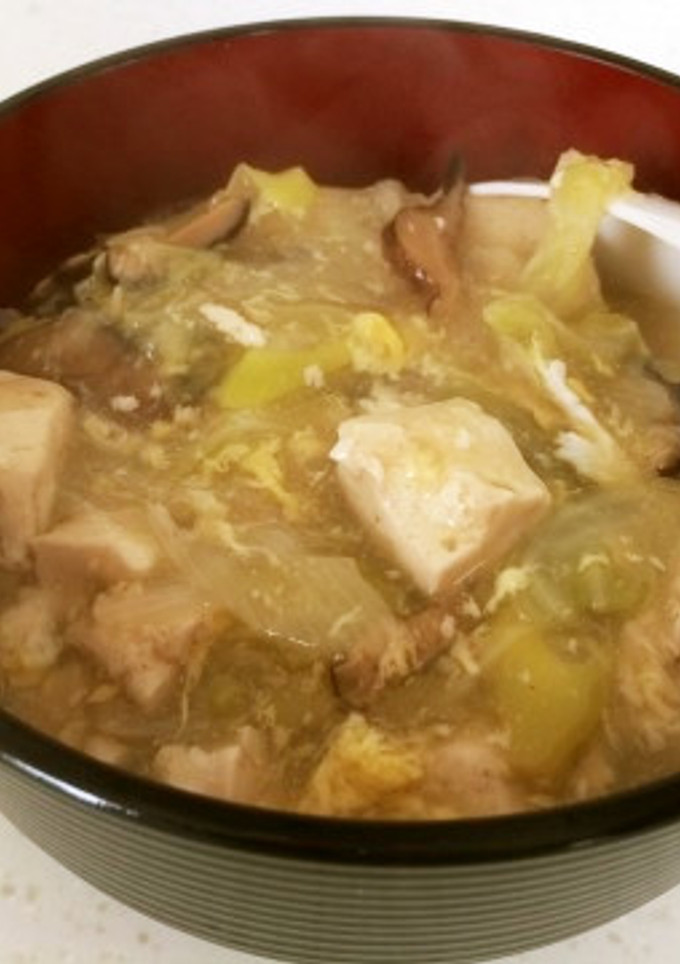 豆腐と長ネギのとろとろ丼-レシピのメイン写真