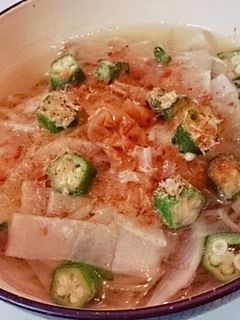 さっぱり♪大根とおくらの梅かつおそば-レシピのメイン写真