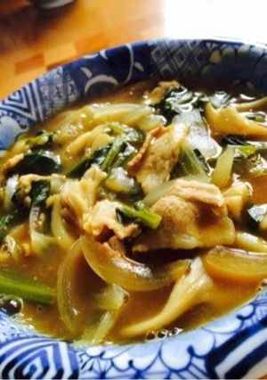 市販ルウで！本格的☆うちのカレーうどん-レシピのメイン写真