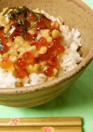 超簡単!まったり いくら納豆♪-レシピのメイン写真