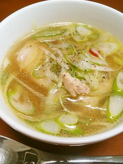 我んとこの、鶏スープ-レシピのメイン写真