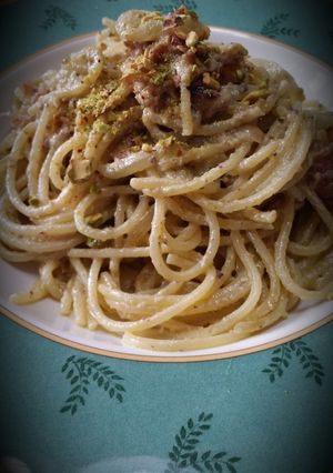 ピスタチオのパスタ-レシピのメイン写真