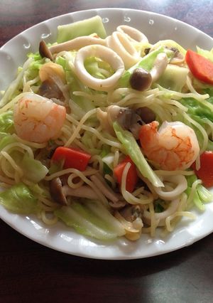 シーフード焼きそば-レシピのメイン写真