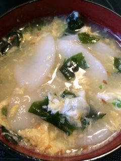 簡単あっという間 韓国風餅(떡)スープ!-レシピのメイン写真
