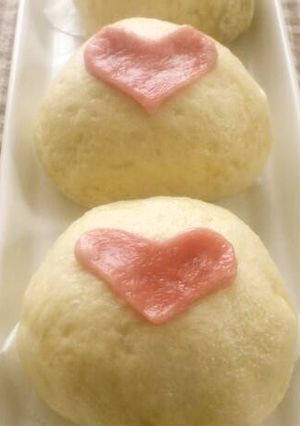 バレンタインに☆ほかほか肉まん♪-レシピのメイン写真