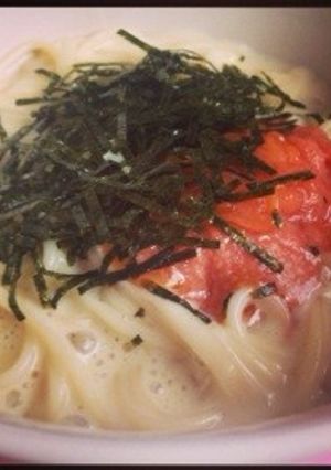 明太クリームうどん♪＊°-レシピのメイン写真