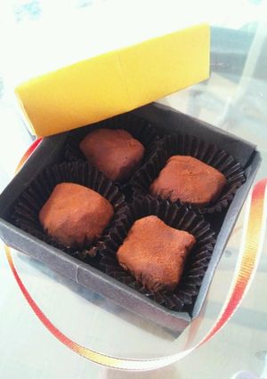 酒粕トリュフ-レシピのメイン写真