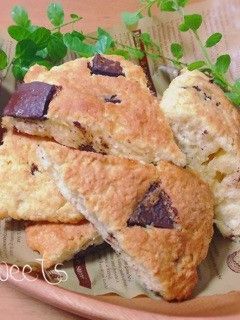 簡単!!さくさくチョコスコーン-レシピのメイン写真