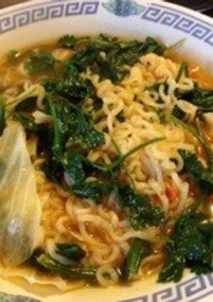 タイ風 辛ラーメン (トムヤムクン味)-レシピのメイン写真