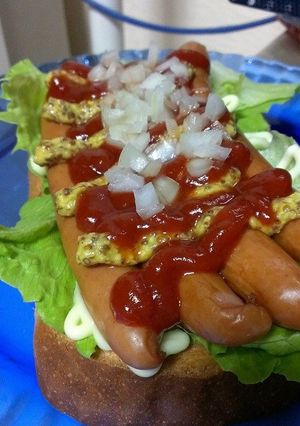 パキッっと♡ウィンナーMAXトースト！-レシピのメイン写真