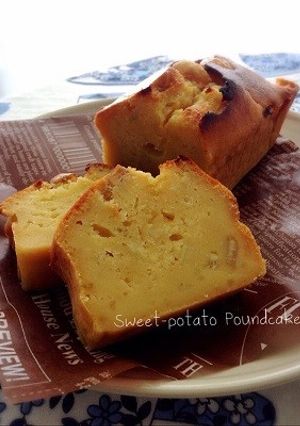 簡単☆さつま芋のしっとりパウンドケーキ-レシピのメイン写真