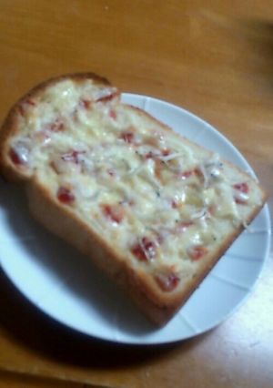 じゃこのせ*ピザトースト♥-レシピのメイン写真