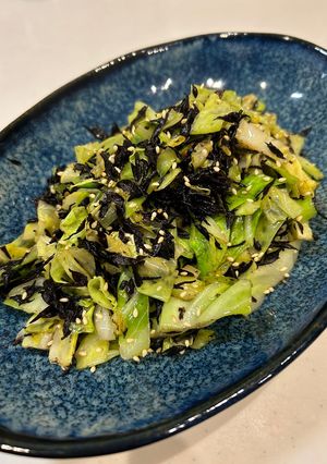 キャベツとひじきの炒めたん-レシピのメイン写真