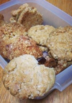 鍋で作る！簡単オートミールクッキー-レシピのメイン写真