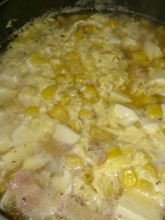豆腐とベーコンの卵スープ♪-レシピのメイン写真