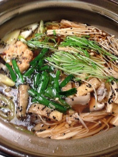 しょうが・にんにく入り豚肉のはりはり鍋-レシピのメイン写真