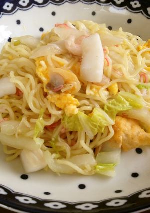 塩焼きそば＊海鮮＊卵＊-レシピのメイン写真
