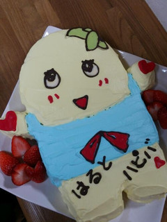 誕生日☆ふなっしーケーキ♪-レシピのメイン写真