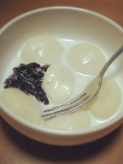 おとうふ白玉だんご-レシピのメイン写真