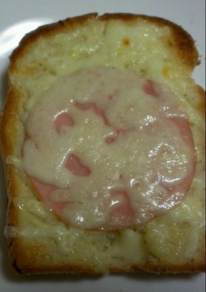 ハムチーズトースト-レシピのメイン写真