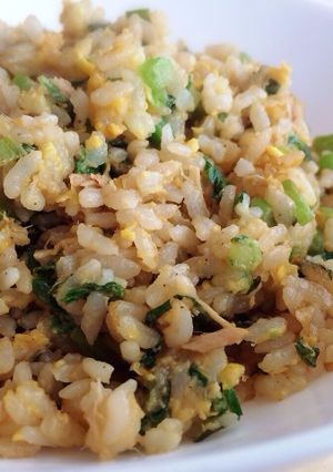 醤油味の大根の葉チャーハン-レシピのメイン写真