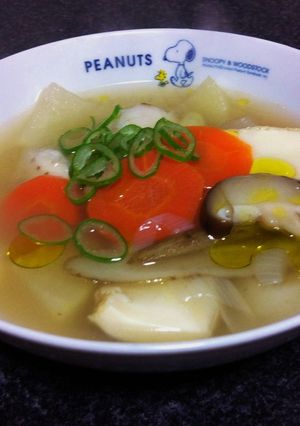 ほっこり体に優しい♫根菜のミネストローネ-レシピのメイン写真