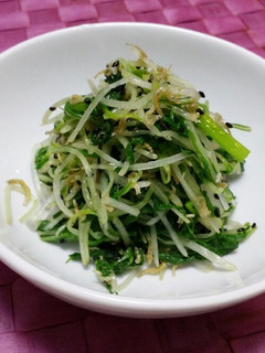 ☆激ウマ水菜とごま塩のナムル★-レシピのメイン写真