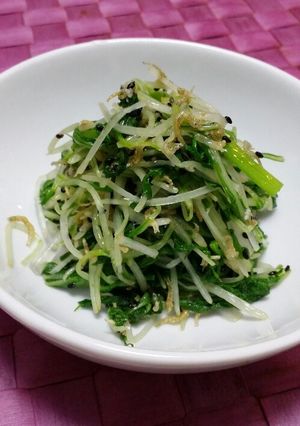☆激ウマ水菜とごま塩のナムル★-レシピのメイン写真
