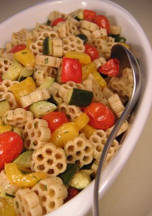 持ち寄りの日の♪焼き野菜のパスタサラダ♪-レシピのメイン写真
