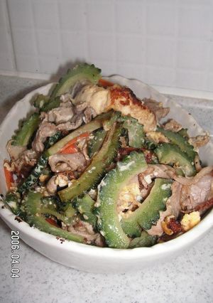 ゴーヤチャンプル：沖縄で食べた事ないけど-レシピのメイン写真
