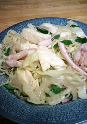 とうふ焼きそば-レシピのメイン写真