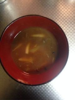 しめじの赤だし-レシピのメイン写真