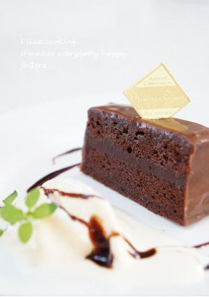 最強コラボ!?口溶け生チョコ×ブラウニー-レシピのメイン写真
