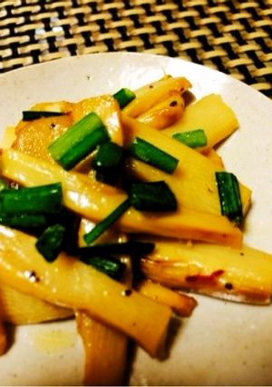 【5分】お酒のお供♡バター醤油メンマ-レシピのメイン写真